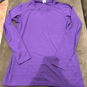 EUC Zyia Active Purple Chill Long T